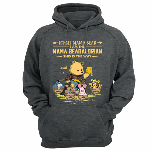 Forget Mama Bear - The Mama Bearalorian This Is The Way - Personalized Shirt For Mom Custom Nickname With Kids Gift Vr2 - Image 12