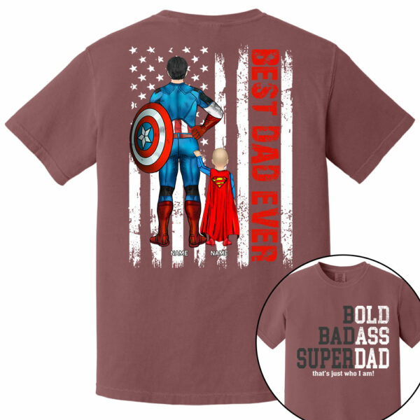 Funny Old Man Saying Gag - Personalized Shirt Gift Birthday for Dad Fathers Day T-Shirt TU20 - Image 4