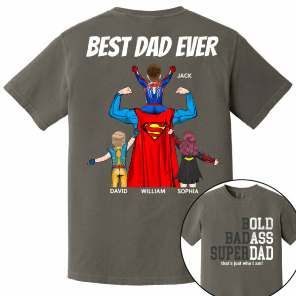 Funny Old Man Saying Gag Gift Birthday for Dad Fathers Day Personalized T-Shirt - Image 11