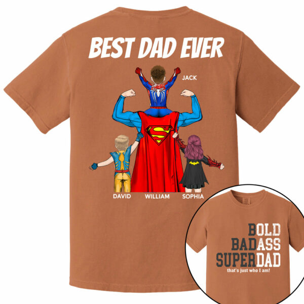 Funny Old Man Saying Gag Gift Birthday for Dad Fathers Day Personalized T-Shirt - Image 12
