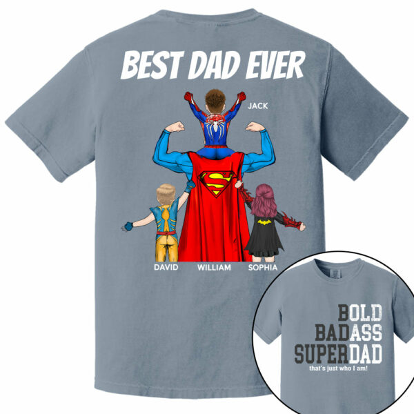 Funny Old Man Saying Gag Gift Birthday for Dad Fathers Day Personalized T-Shirt - Image 10