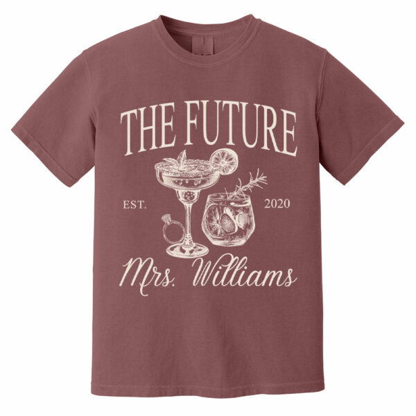 Future Mrs Shirt, Custom Bride Gift, Bride to Be Shirt, Newly Engaged Gift For Her, Personalized Engagement Shirt, Fiancee Comfort Colors - Image 21