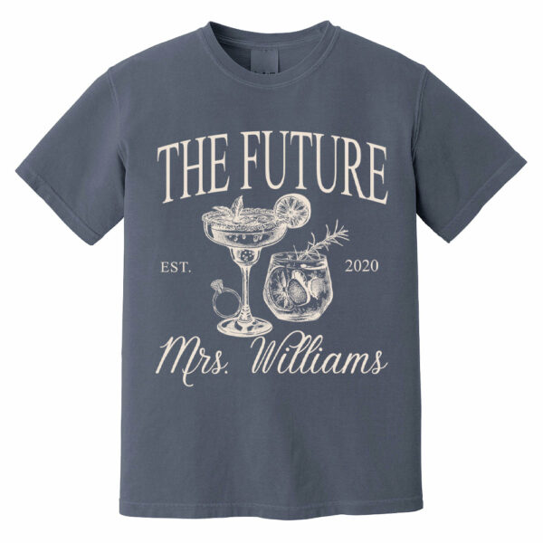 Future Mrs Shirt, Custom Bride Gift, Bride to Be Shirt, Newly Engaged Gift For Her, Personalized Engagement Shirt, Fiancee Comfort Colors - Image 17