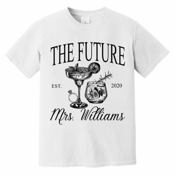 Future Mrs Shirt, Custom Bride Gift, Bride to Be Shirt, Newly Engaged Gift For Her, Personalized Engagement Shirt, Fiancee Comfort Colors - Image 18