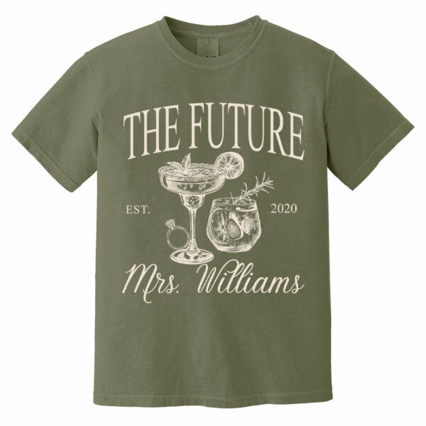 Future Mrs Shirt, Custom Bride Gift, Bride to Be Shirt, Newly Engaged Gift For Her, Personalized Engagement Shirt, Fiancee Comfort Colors - Image 22