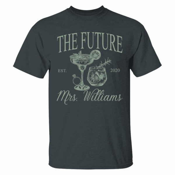Future Mrs Shirt, Custom Bride Gift, Bride to Be Shirt, Newly Engaged Gift For Her, Personalized Engagement Shirt, Fiancee Comfort Colors - Image 12