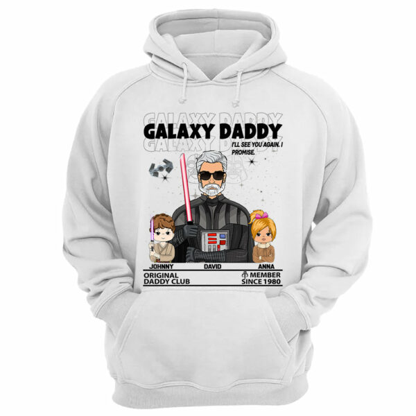 Galaxy Daddy - The Original Daddy Club Custom Shirt For Dad - Father's Day Gift - Birthday Gift For Him - Image 7