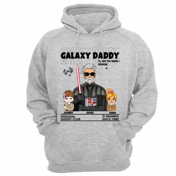 Galaxy Daddy - The Original Daddy Club Custom Shirt For Dad - Father's Day Gift - Birthday Gift For Him - Image 6