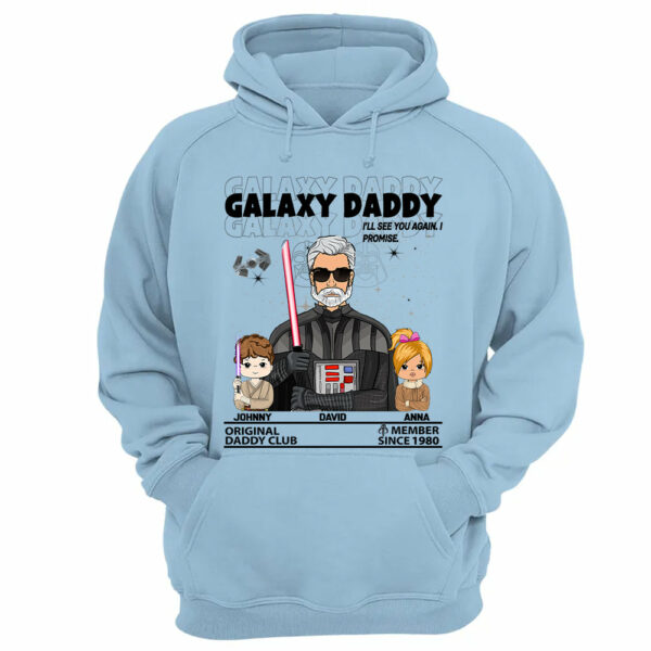 Galaxy Daddy - The Original Daddy Club Custom Shirt For Dad - Father's Day Gift - Birthday Gift For Him - Image 5
