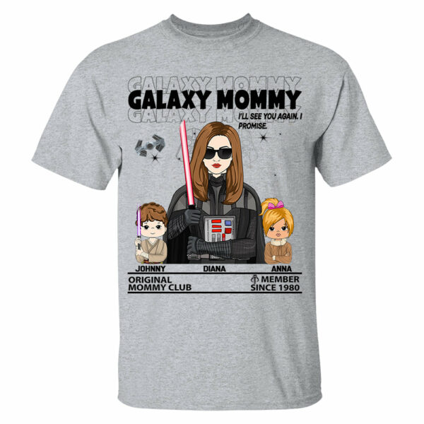 Galaxy Mommy - The Original Mommy Club Custom Shirt For Mom - Mother's Day Gift - Birthday Gift For Her - Image 2