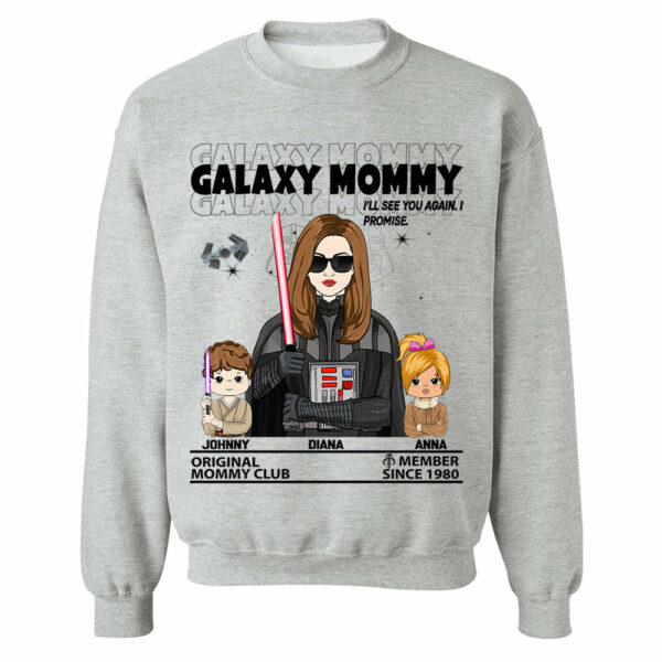 Galaxy Mommy - The Original Mommy Club Custom Shirt For Mom - Mother's Day Gift - Birthday Gift For Her - Image 6