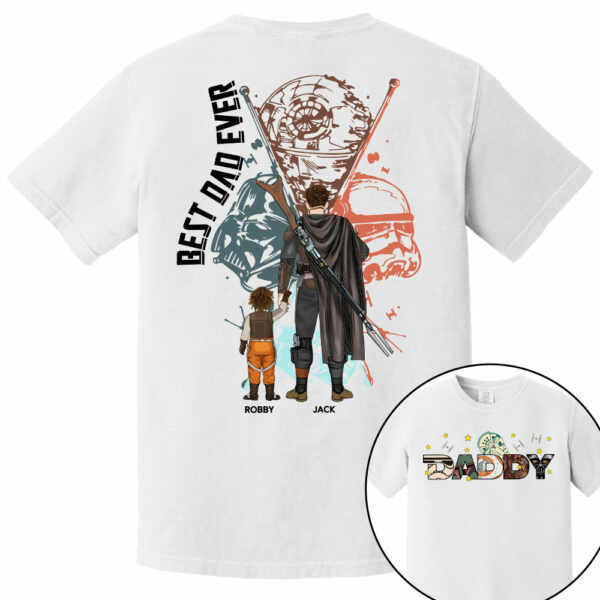 Galaxy's Edge Daddy Personalized Shirt For Dad - Image 6