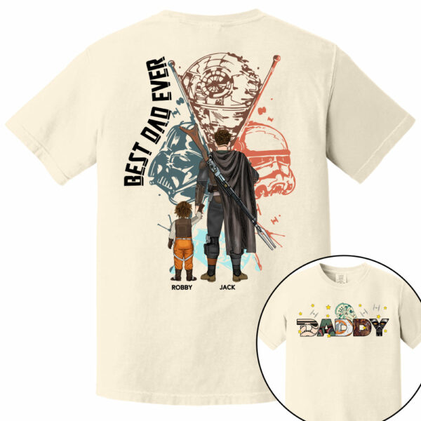 Galaxy's Edge Daddy Personalized Shirt For Dad - Image 3