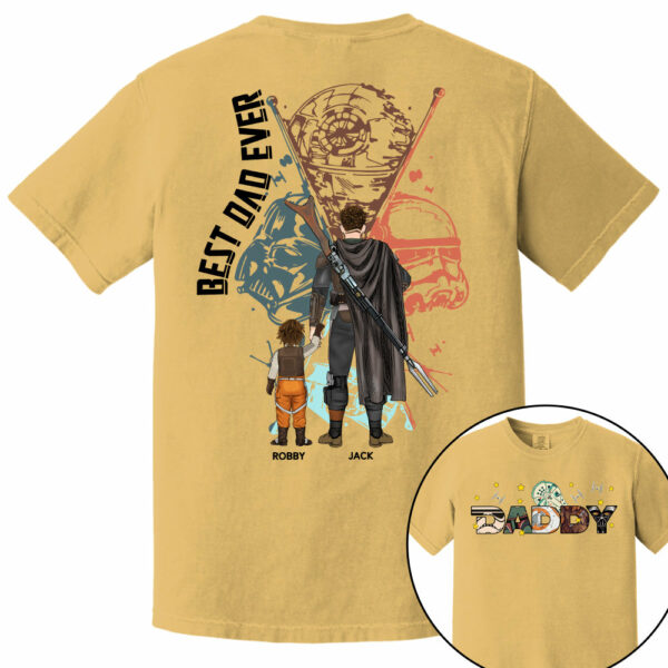 Galaxy's Edge Daddy Personalized Shirt For Dad - Image 10