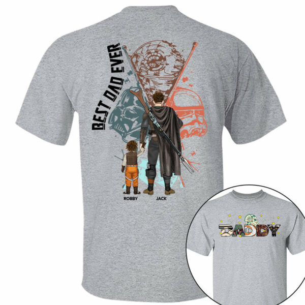 Galaxy's Edge Daddy Personalized Shirt For Dad - Image 14