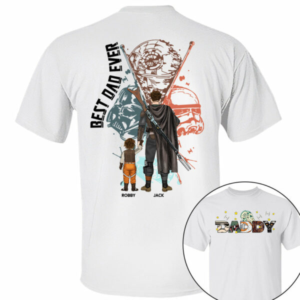 Galaxy's Edge Daddy Personalized Shirt For Dad - Image 4