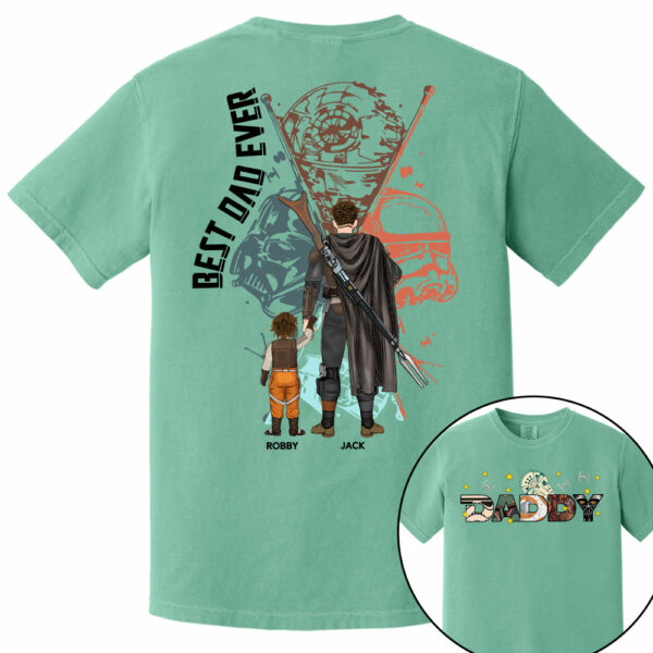 Galaxy's Edge Daddy Personalized Shirt For Dad - Image 11