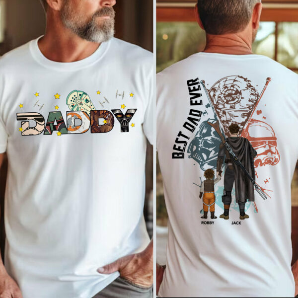 Galaxy's Edge Daddy Personalized Shirt For Dad