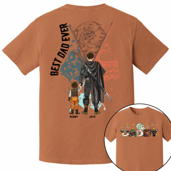 Galaxy's Edge Daddy Personalized Shirt For Dad - Image 9