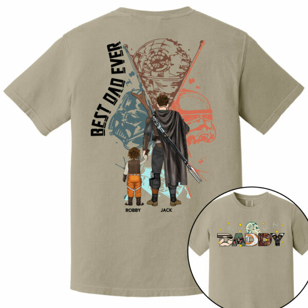 Galaxy's Edge Daddy Personalized Shirt For Dad - Image 8
