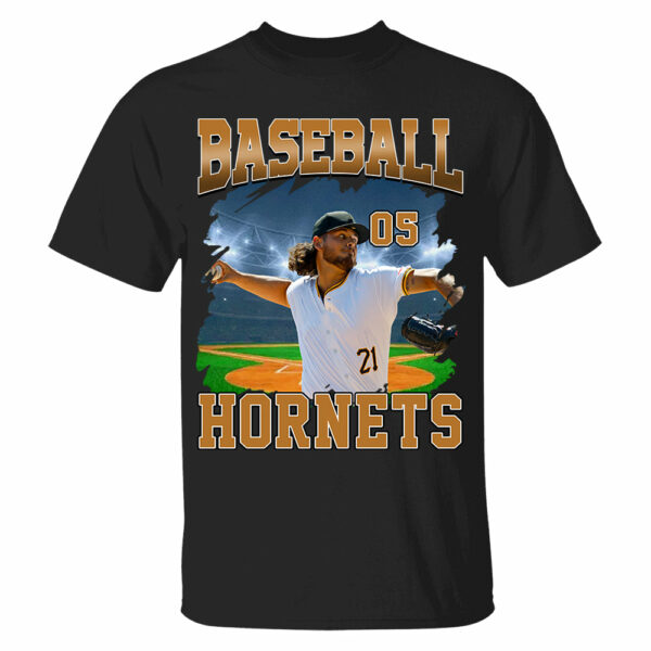 Game Day Baseball Personalized Shirt Custom Photo And Team Name - Image 2