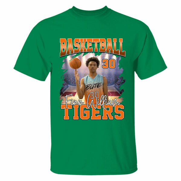 Game Day Basketball Personalized Shirt Custom Photo And Team Name - Image 4