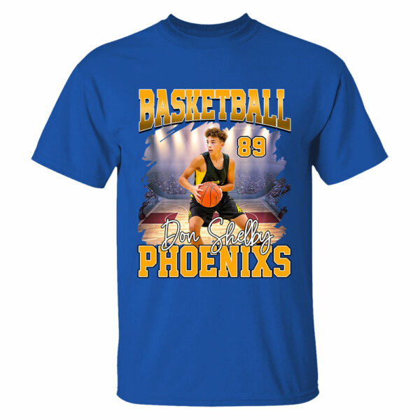 Game Day Basketball Personalized Shirt Custom Photo And Team Name - Image 10