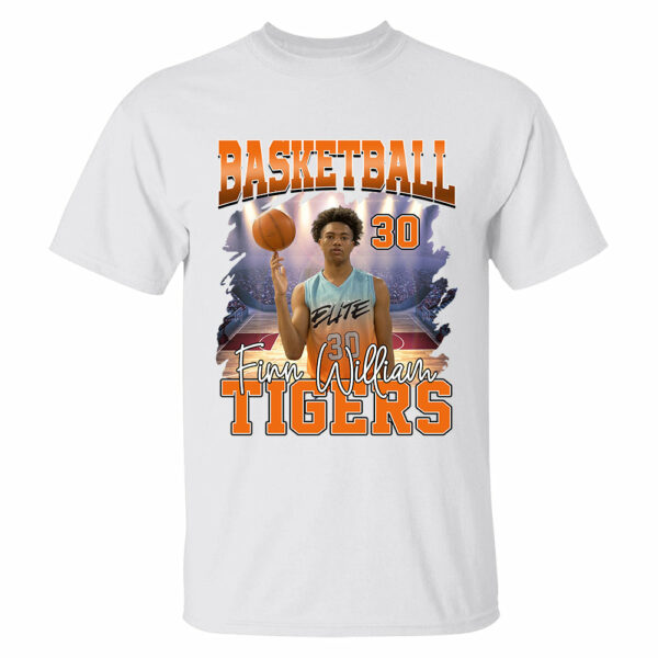 Game Day Basketball Personalized Shirt Custom Photo And Team Name - Image 6