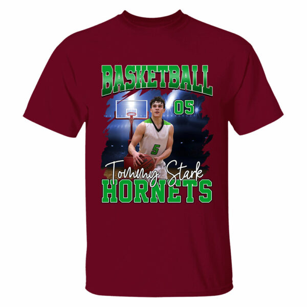 Game Day Basketball Personalized Shirt Custom Photo And Team Name - Image 3