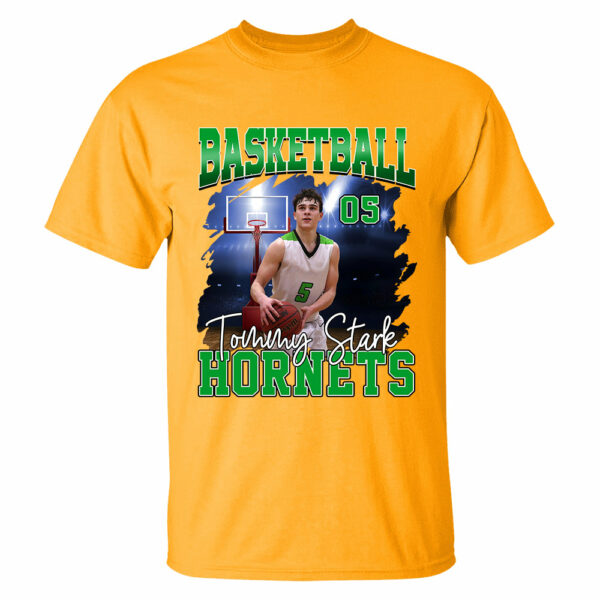 Game Day Basketball Personalized Shirt Custom Photo And Team Name - Image 8