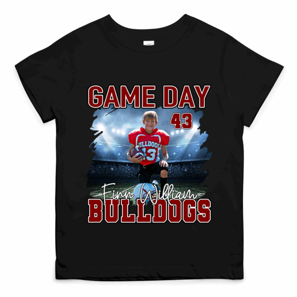 Game Day Football Personalized Shirt Custom Team Name - Image 2