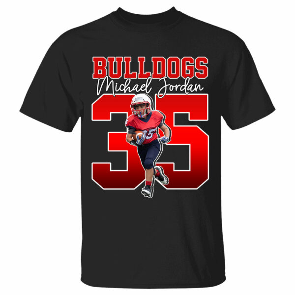 Game Day Football Personalized Shirt Custom Your Photo Gift For Football Player K1702