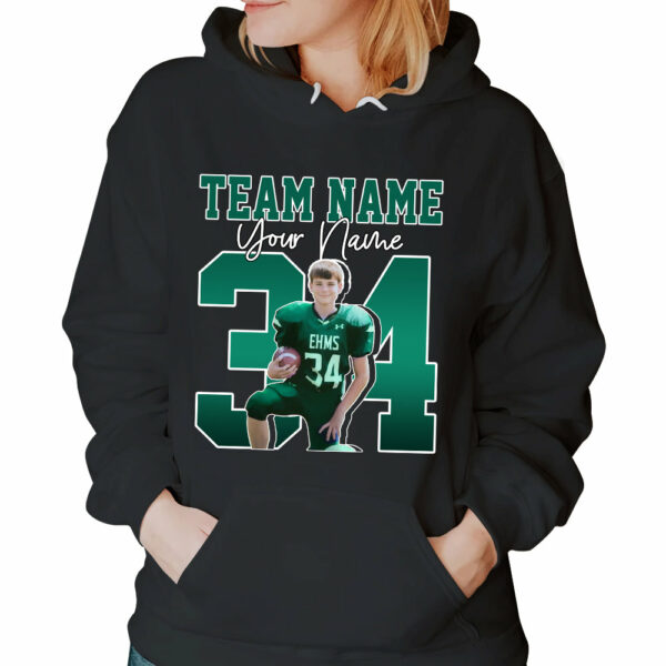 Game Day Football Personalized Shirt Custom Your Photo Gift For Football Player K1702 - Image 4
