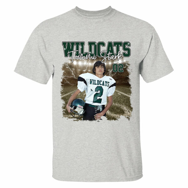 Game Day Football Personalized Shirt Custom Your Photo With Retro Style For Football Player - Image 5