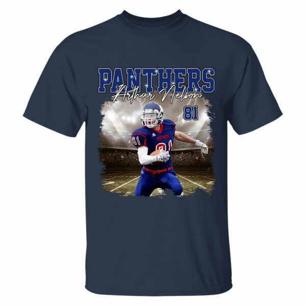 Game Day Football Personalized Shirt Custom Your Photo With Retro Style For Football Player - Image 2
