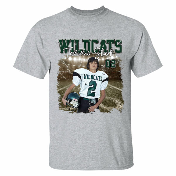 Game Day Football Personalized Shirt Custom Your Photo With Retro Style For Football Player - Image 3