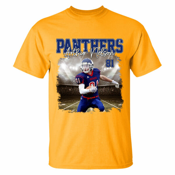 Game Day Football Personalized Shirt Custom Your Photo With Retro Style For Football Player - Image 4