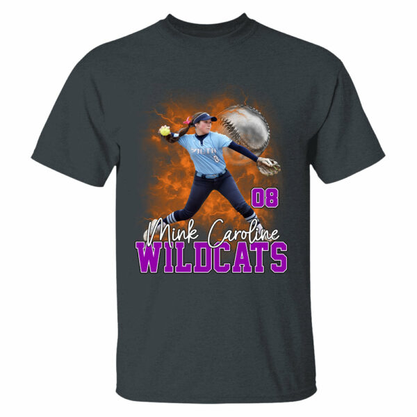 Game Day Solfball Personalized Shirt Custom Photo And Team Name - Image 3