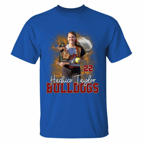 Game Day Solfball Personalized Shirt Custom Photo And Team Name - Image 5