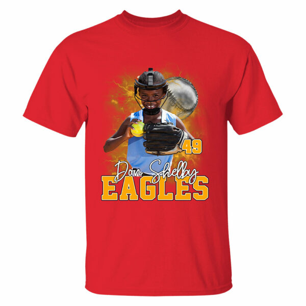 Game Day Solfball Personalized Shirt Custom Photo And Team Name - Image 6