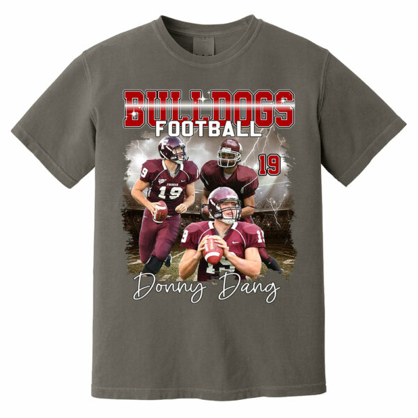GameDay Football Custom Bootleg Rap Tee - Personalized Bootleg Shirt 90s Vintage American Football - Bootleg Custom Face Personalized T Shirt - Image 4