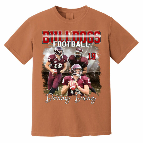 GameDay Football Custom Bootleg Rap Tee - Personalized Bootleg Shirt 90s Vintage American Football - Bootleg Custom Face Personalized T Shirt - Image 9