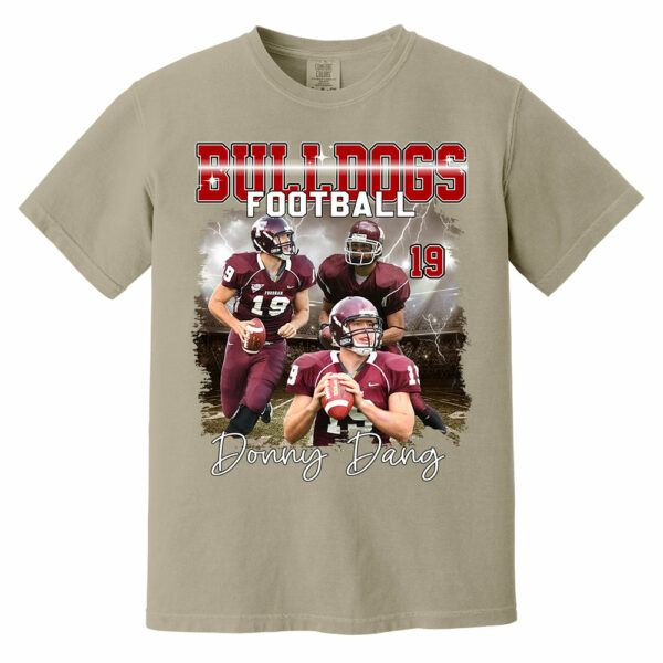 GameDay Football Custom Bootleg Rap Tee - Personalized Bootleg Shirt 90s Vintage American Football - Bootleg Custom Face Personalized T Shirt - Image 6