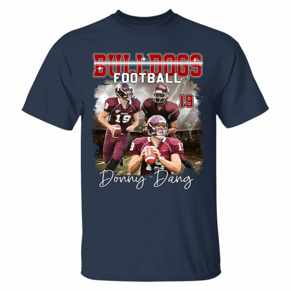 GameDay Football Custom Bootleg Rap Tee - Personalized Bootleg Shirt 90s Vintage American Football - Bootleg Custom Face Personalized T Shirt - Image 11
