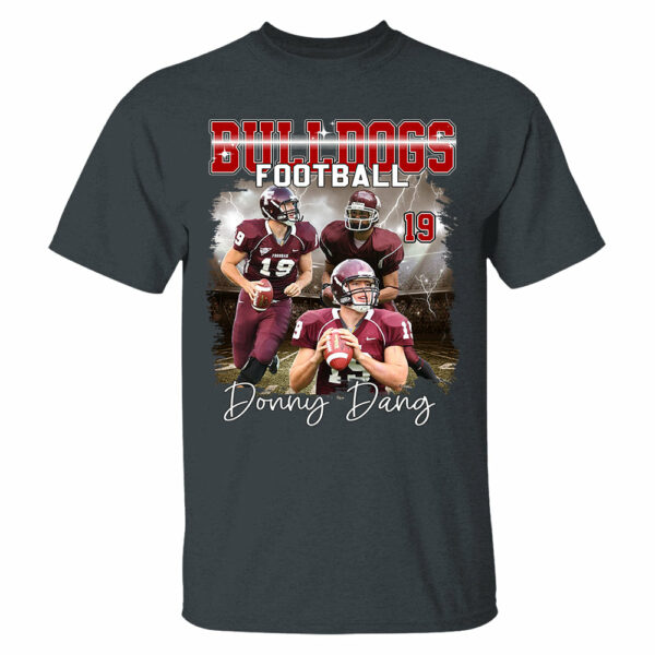 GameDay Football Custom Bootleg Rap Tee - Personalized Bootleg Shirt 90s Vintage American Football - Bootleg Custom Face Personalized T Shirt - Image 14