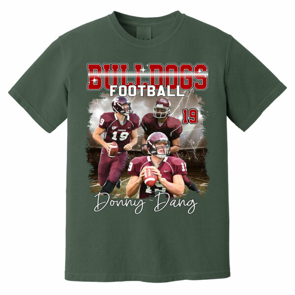 GameDay Football Custom Bootleg Rap Tee - Personalized Bootleg Shirt 90s Vintage American Football - Bootleg Custom Face Personalized T Shirt - Image 8