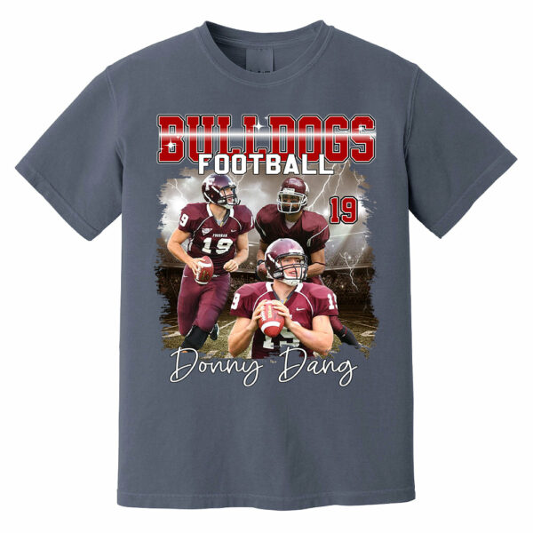 GameDay Football Custom Bootleg Rap Tee - Personalized Bootleg Shirt 90s Vintage American Football - Bootleg Custom Face Personalized T Shirt - Image 10