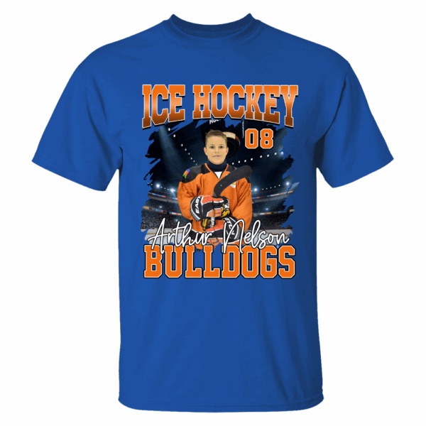 GameDay Ice Hockey Personalized Shirt Custom Photo And Team Name - Image 9
