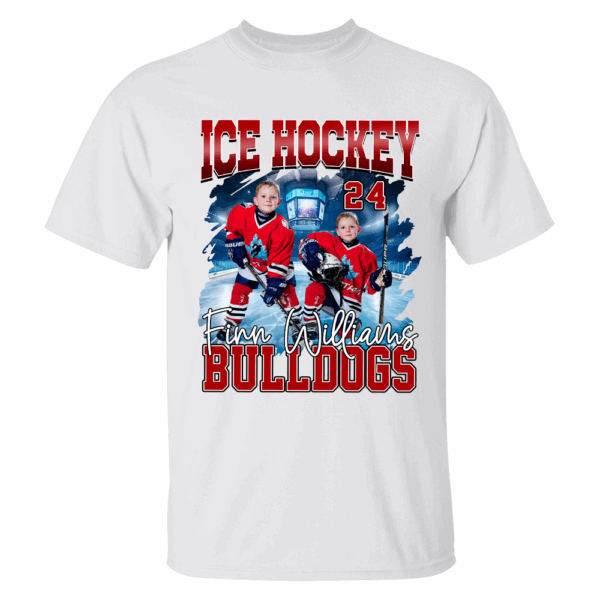 GameDay Ice Hockey Personalized Shirt Custom Photo And Team Name - Image 7