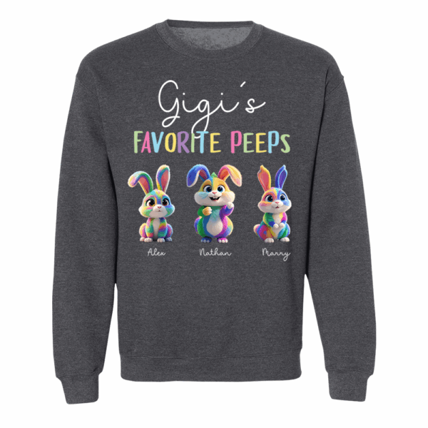Gigi's Favorite Peeps - Personalized Easter Day Shirt - Image 10